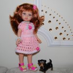 МОЯ любимка солнышко -девочка переделочка кукла Paola Reina