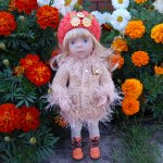 Вот и лето прошло... Игровые куклы Käthe Kruse. Minouche