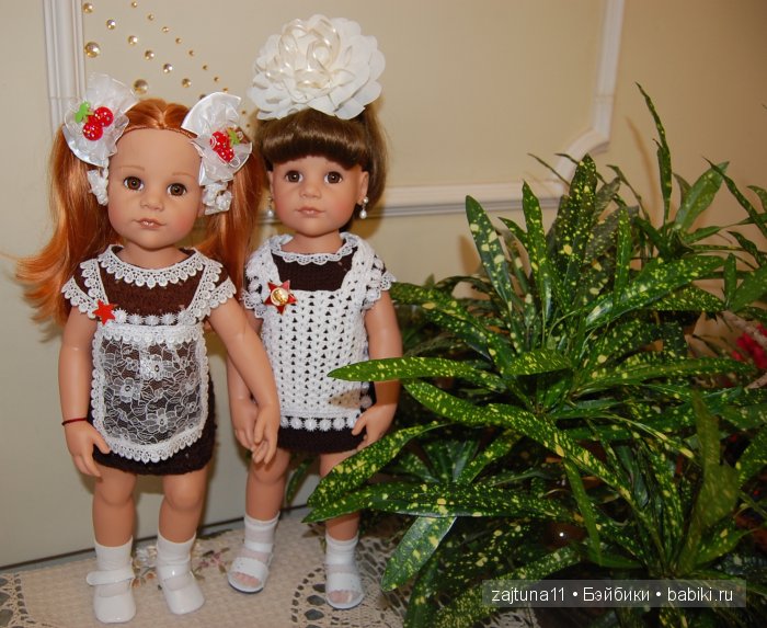 Всех с Днем знаний! Куклы Готц на 1 сентября (фото 6)