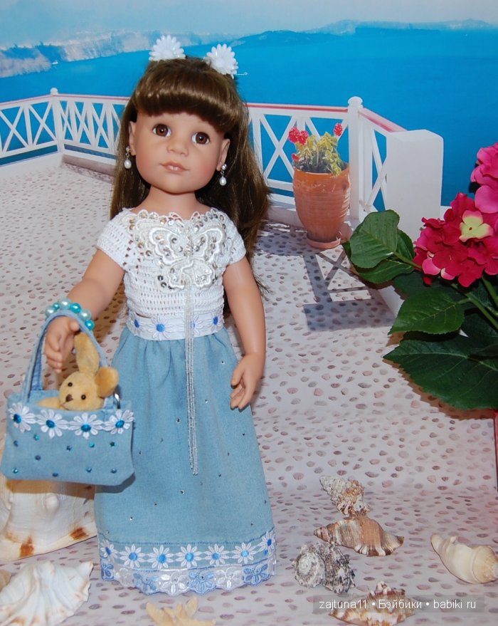 Мои помощницы куклы ГОТЦ — Одежда и обувь для кукол своими руками: фото (фото 3)