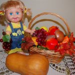 Красавица ПЕННИ -хохотушка ,виселушка куклы Galoob Baby Face dolls