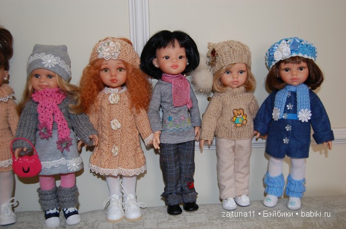 Групповые фото кукол Paola Reina