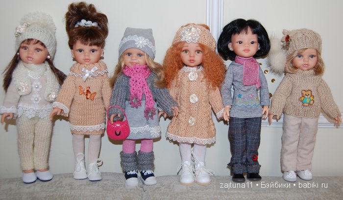 Групповые фото кукол Paola Reina
