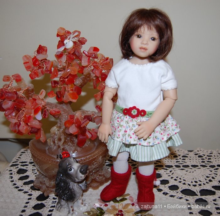 Моя плюшечка Ава-роза! Кукла Heidi Plusczok (фото 5)