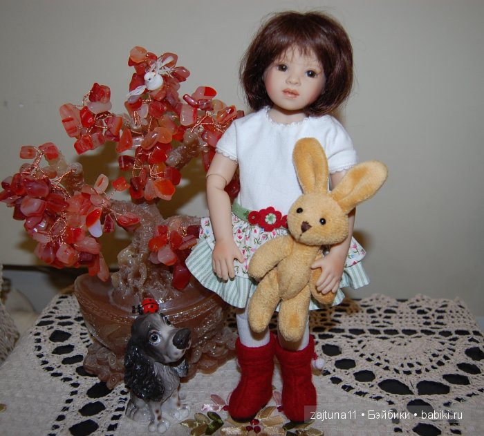 Моя плюшечка Ава-роза! Кукла Heidi Plusczok (фото 6)