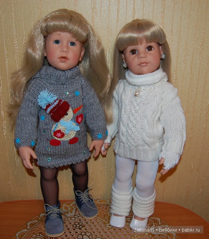 А мы утепляемся куклы куклы Gotz,