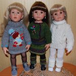 А мы утепляемся куклы куклы  Gotz,