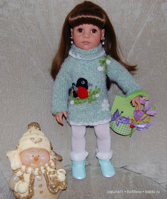 ТЕПЛЫЙ ТОПИК одежда для кукол ГОТЦ (фото 10)