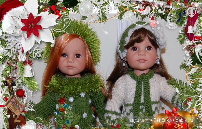 Девочки в зеленом | Бэйбики Девочки в зеленом — Одежда и обувь для кукол своими руками: фото