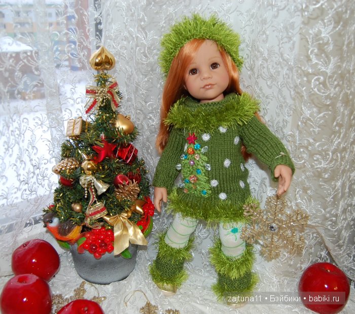 Девочки в зеленом | Бэйбики Девочки в зеленом — Одежда и обувь для кукол своими руками: фото (фото 3)