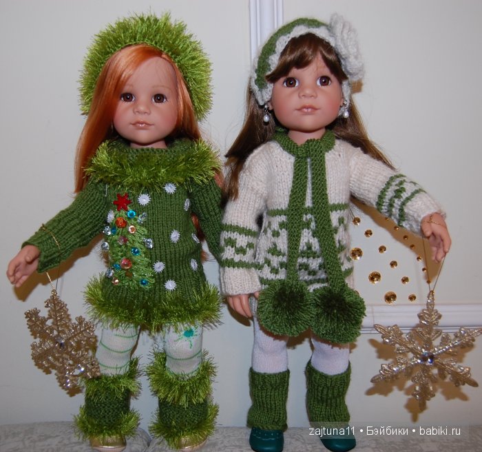 Девочки в зеленом | Бэйбики Девочки в зеленом — Одежда и обувь для кукол своими руками: фото (фото 9)