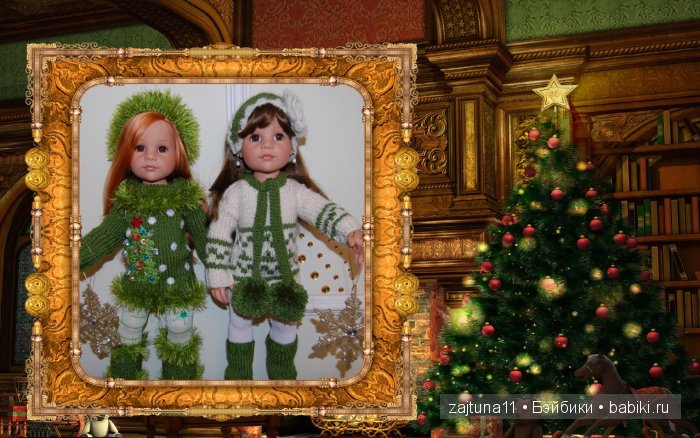 Девочки в зеленом | Бэйбики Девочки в зеленом — Одежда и обувь для кукол своими руками: фото