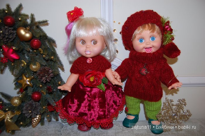 В ожидании НОВОГО ГОДА! Куклы Galoob Baby Face dolls