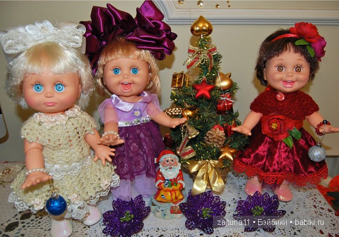 В ожидании НОВОГО ГОДА! Куклы Galoob Baby Face dolls
