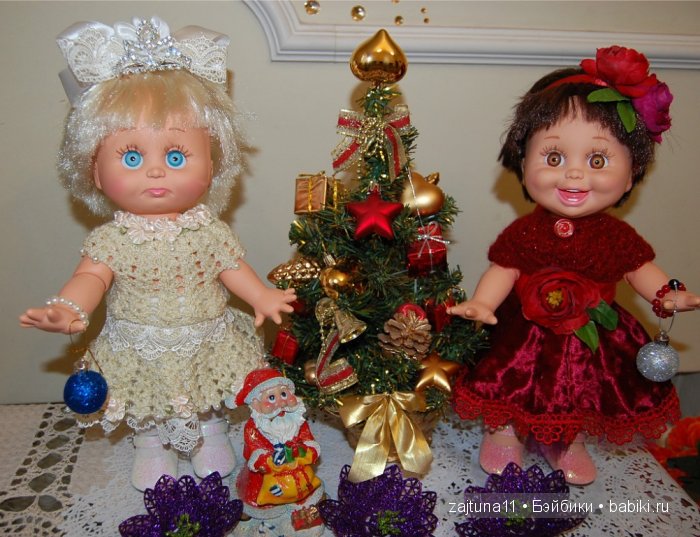 В ожидании НОВОГО ГОДА! Куклы Galoob Baby Face dolls
