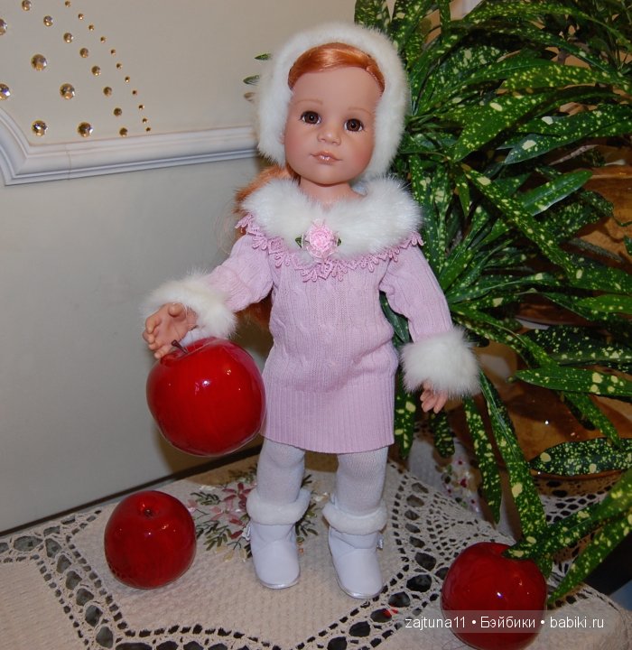 Кареглазки в розовом! Куклы Готц