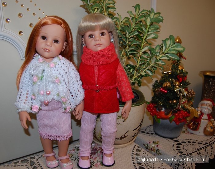 Кареглазки в розовом! Куклы Готц