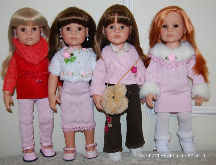 Кареглазки в розовом! Куклы Готц (фото 8)