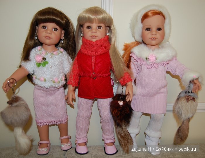 Кареглазки в розовом! Куклы Готц (фото 10)