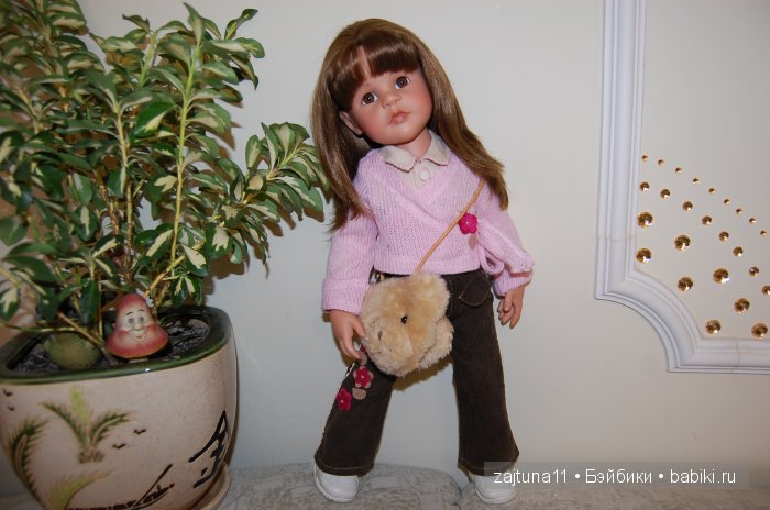 Кареглазки в розовом! Куклы Готц (фото 4)