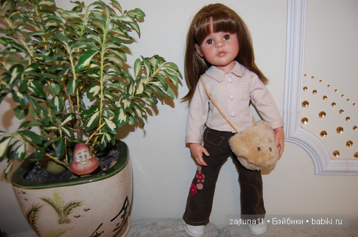Кареглазки в розовом! Куклы Готц (фото 3)