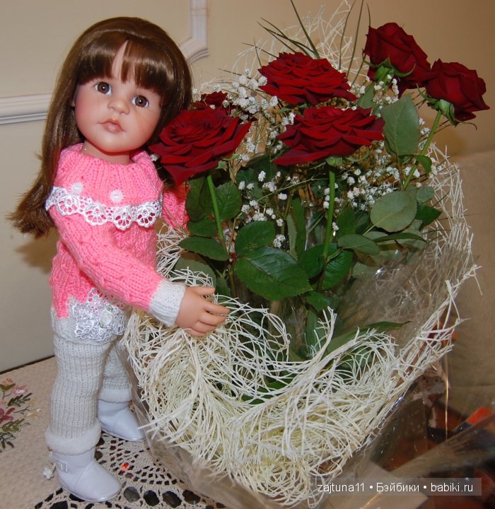 Надюша Готц в цветах — Куклы Gotz (Готц): Ханна
