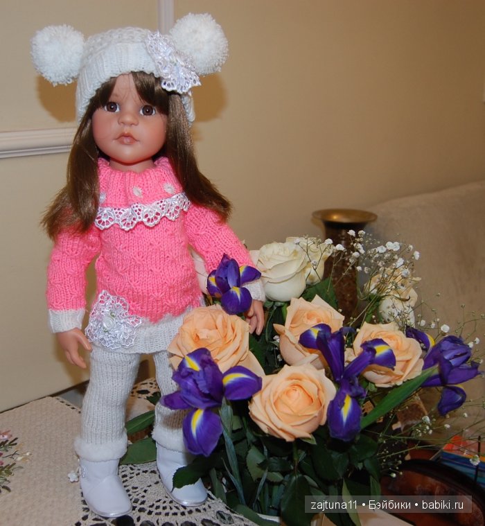 Надюша Готц в цветах — Куклы Gotz (Готц): Ханна