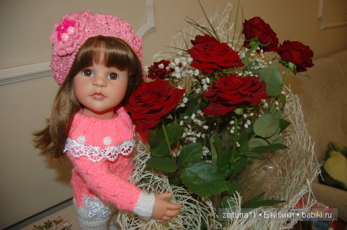 Надюша Готц в цветах — Куклы Gotz (Готц): Ханна