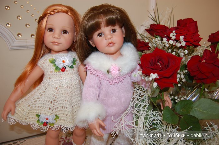 Надюша Готц в цветах — Куклы Gotz (Готц): Ханна (фото 5)