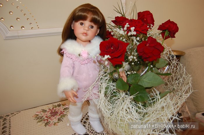 Надюша Готц в цветах — Куклы Gotz (Готц): Ханна (фото 6)