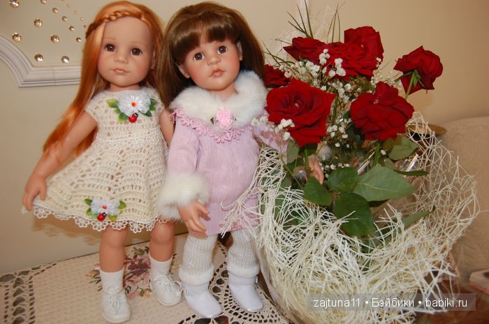 Надюша Готц в цветах — Куклы Gotz (Готц): Ханна (фото 4)