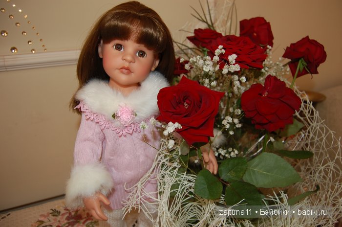 Надюша Готц в цветах — Куклы Gotz (Готц): Ханна (фото 3)