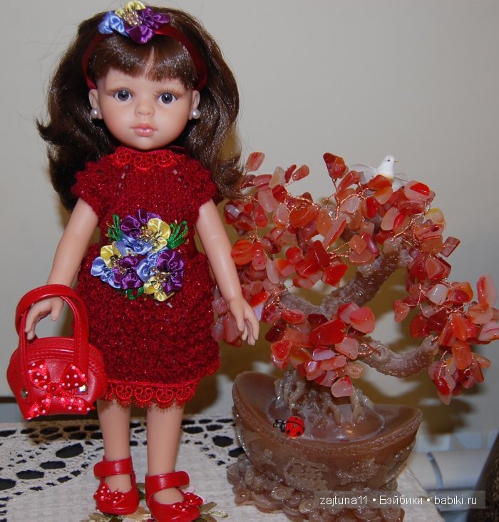 Фиалки (мастер класс) — Одежда и обувь для кукол своими руками: фото (фото 3)
