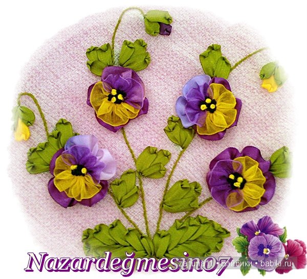 Фиалки (мастер класс) — Одежда и обувь для кукол своими руками: фото