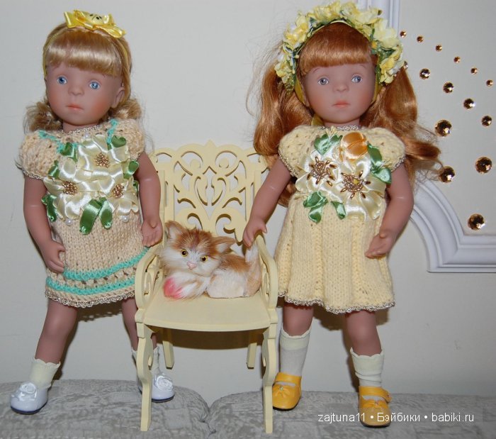 С праздником 1 Мая вас всех поздравляют мои Игровые куклы Petitcollin. Minouche (фото 10)