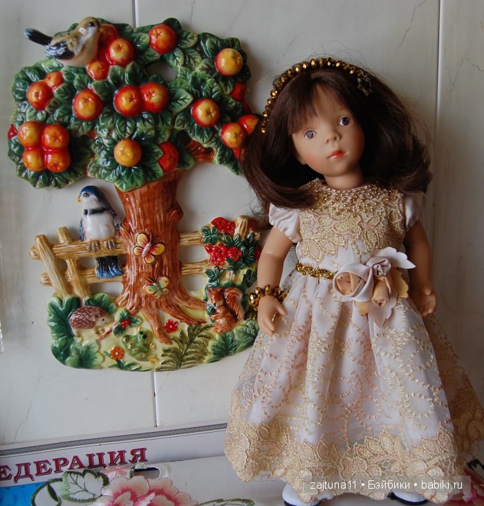 С праздником 1 Мая вас всех поздравляют мои Игровые куклы Petitcollin. Minouche (фото 3)