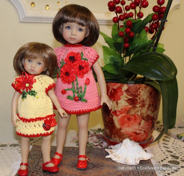 Мои Дианочки куклы от Дианы Эффнер и Бонека