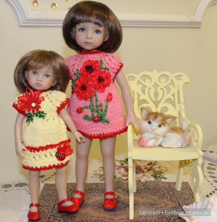 Мои Дианочки куклы от Дианы Эффнер и Бонека