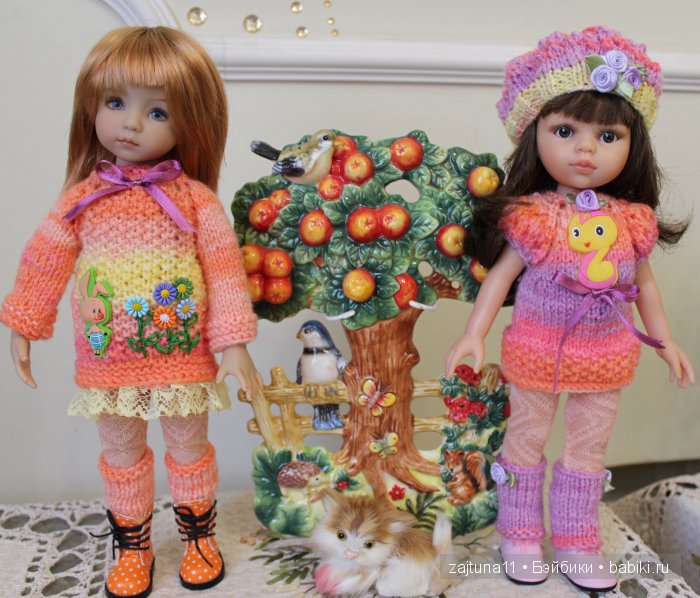 Мои малышки. Сравнительный топик