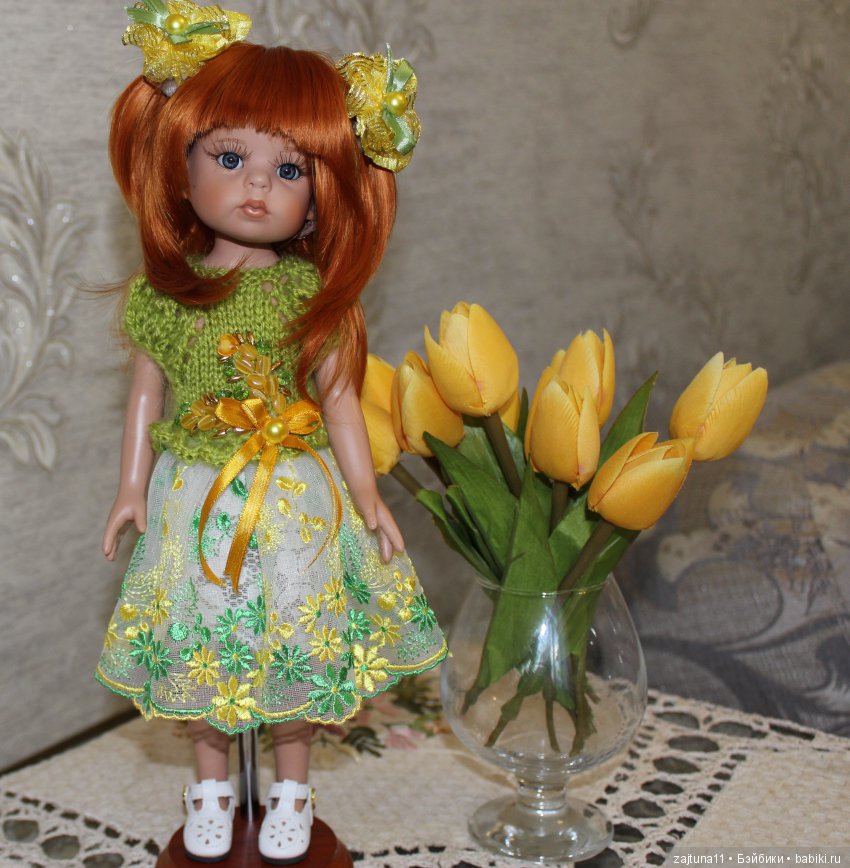 Красивая кукла от Линды Рик 2 (фото 8)
