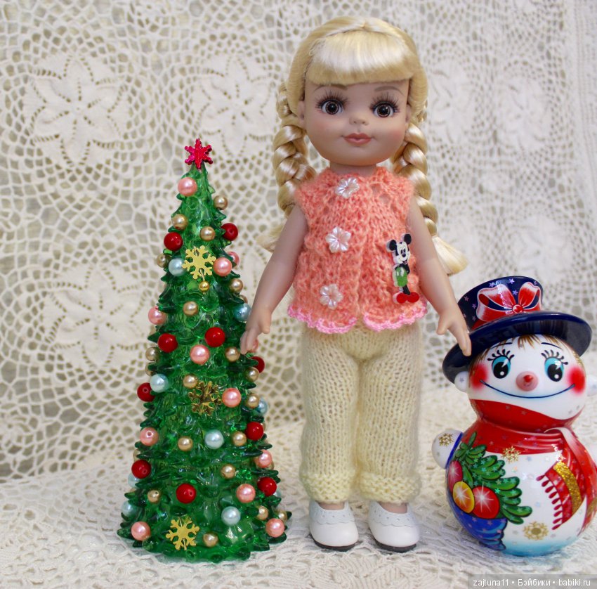 В Новый год ,с новой малышкой Sweetie pie от Тоннер рост 25 см (фото 9)