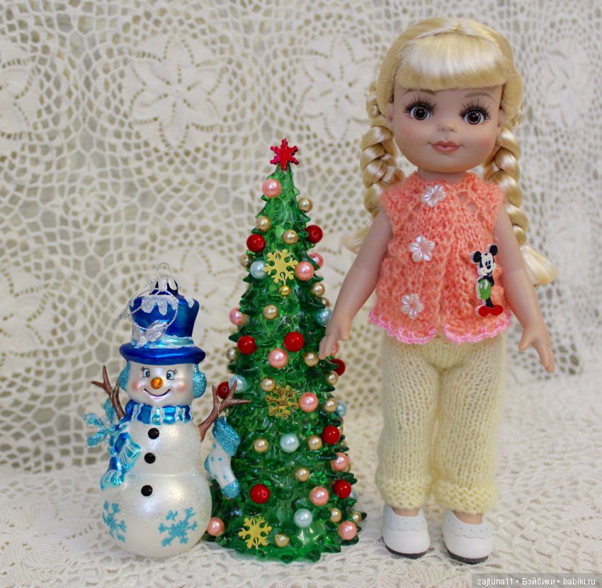 В Новый год ,с новой малышкой Sweetie pie от Тоннер рост 25 см (фото 10)