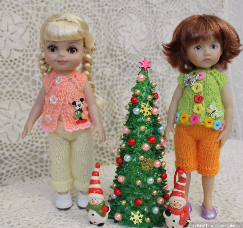 В Новый год ,с новой малышкой Sweetie pie от Тоннер рост 25 см