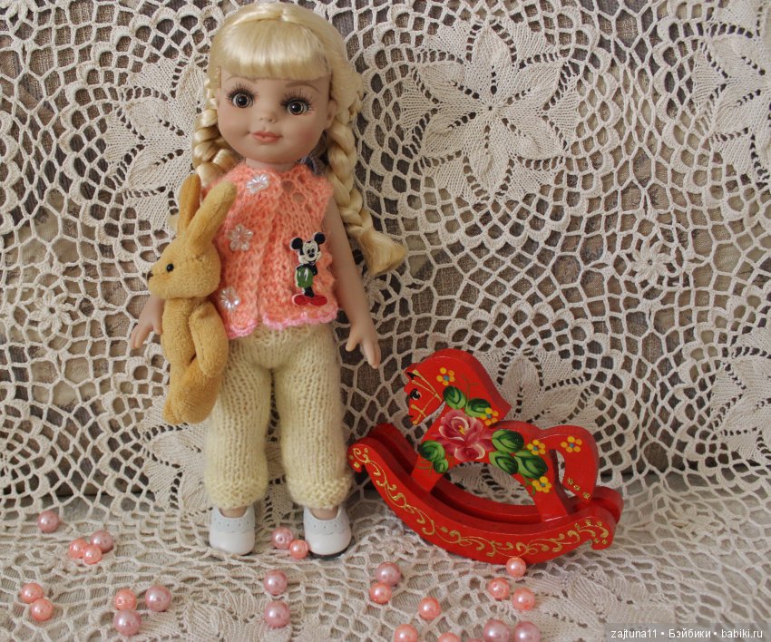 В Новый год ,с новой малышкой Sweetie pie от Тоннер рост 25 см (фото 4)