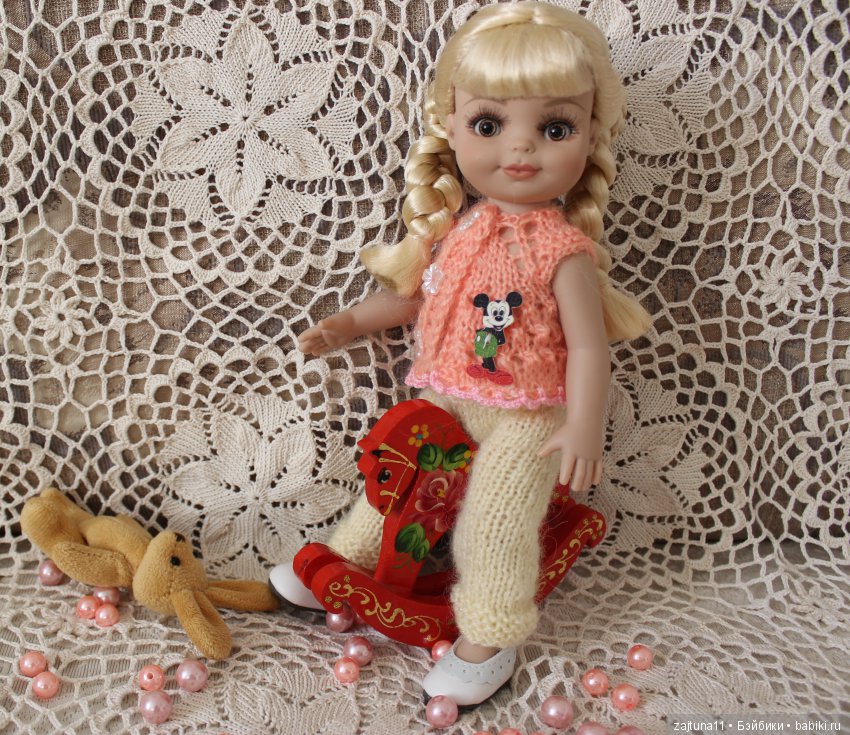 В Новый год ,с новой малышкой Sweetie pie от Тоннер рост 25 см (фото 5)