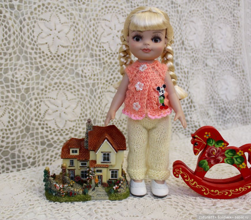 В Новый год ,с новой малышкой Sweetie pie от Тоннер рост 25 см (фото 8)