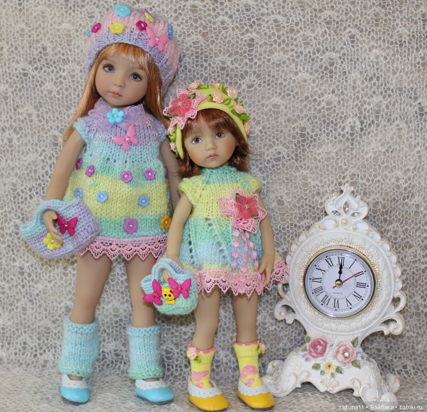 Нежные малышки,кукла Дианы Эффнер И Бонека (фото 2)