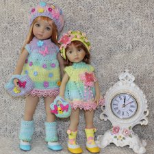 Нежные малышки,кукла Дианы Эффнер И Бонека