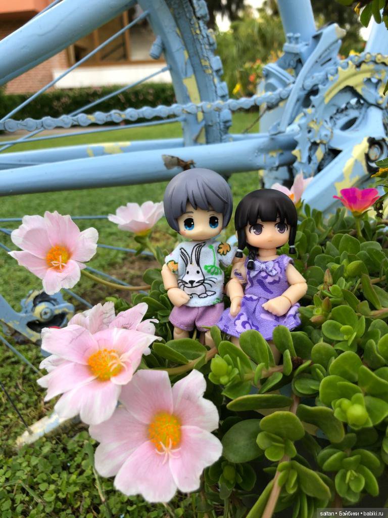 Буня и Тайто на отдыхе — Гибриды шарнирных кукол (не БЖД): подбор тела