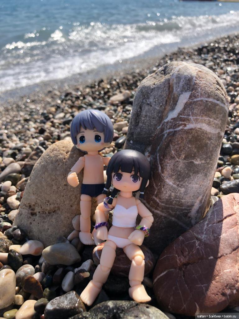 Буня и Тайто на отдыхе — Гибриды шарнирных кукол (не БЖД): подбор тела